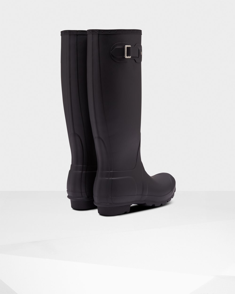 Hunter Original Insulated Tall Rain Boots - Outlet Womens Black - EPOXKR705